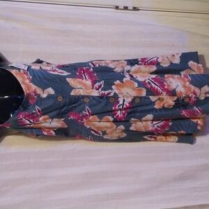 Roxy floral sundress Tags Med